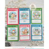Mama Elephant WINTER GLOBES Clear Stamp