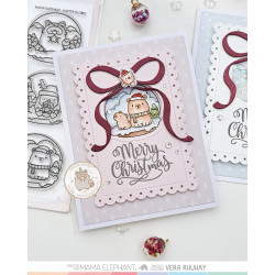 Mama Elephant Winter Globes CREATIVE CUTS