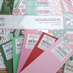 Simple Stories Hard Candy Christmas Collection Kit 30x30cm