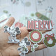 Simple Stories Say Cheese Classic Mouse Christmas Bits & Pieces 57pz