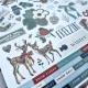 Simple Stories Simple Vintage Flannel Season Cardstock Stickers 30x30cm
