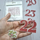 Simple Stories Simple Vintage Believe Number Bits & Pieces 44pz