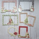 Simple Stories Simple Vintage Believe Chipboard Frames 6pz