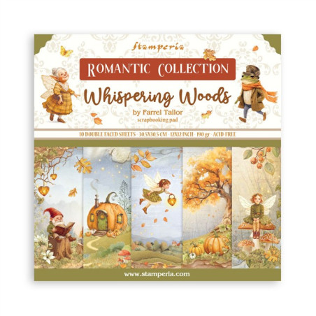 Stamperia Whispering Woods Paper Pack 30x30cm