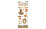 Stamperia Whispering Woods Rub-On Mr Frog