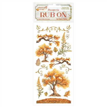 Stamperia Whispering Woods Rub-On Oak
