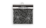 Stamperia Whispering Woods Thick Stencil Spider Pattern 18x18cm
