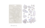 Stamperia Whispering Woods Soft Mould A5 Leaves