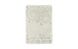 Stamperia Whispering Woods Silicon Mould A5 Mushrooms 3D