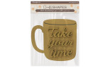 Stamperia MDF Crafty Shapes Blank Cup