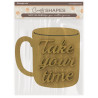 Stamperia MDF Crafty Shapes Blank Cup