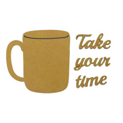 Stamperia MDF Crafty Shapes Blank Cup