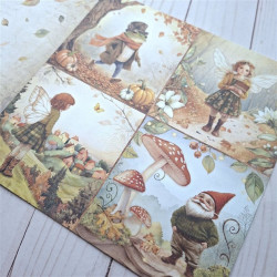 Stamperia Whispering Woods Paper Pack 30x30cm