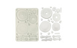 Stamperia Whispering Woods Silicon Mould A5 Mushrooms 3D