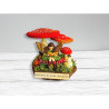 Stamperia Whispering Woods Silicon Mould A5 Mushrooms 3D