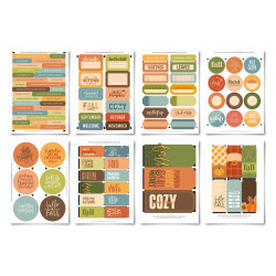 Tommy Bundle Basic Die + 6 Fustelle + 1 Journaling book HAPPY FALL in omaggio