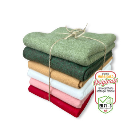 TOMMY Set di Natale - Pannolenci Morbidoso - 6 colori