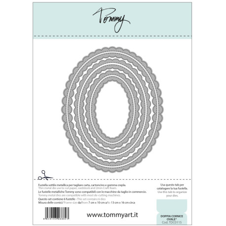 Tommy Fustella Doppia Cornice OVALE