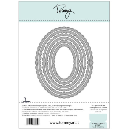 Tommy Fustella Doppia Cornice OVALE