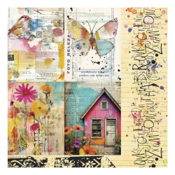 PREORDINE!! Spellbinders Beautifully Imperfect Paper Pad 30x30cm
