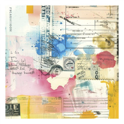 Spellbinders Beautifully Imperfect Paper Pad 15x15cm