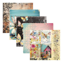 Spellbinders Beautifully Imperfect Paper Pad 15x15cm
