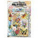 AALL & Create Radiant Florals A5 Rub-Ons Zesty Blossoms