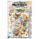 AALL & Create Radiant Florals A5 Rub-Ons Citrus Kissed Meadows