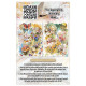 AALL & Create Radiant Florals A5 Rub-Ons Citrus Kissed Meadows