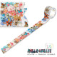 AALL & Create Washi Tape 144 Peonies Airmail