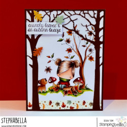 Stamping Bella Little Cutie Autumn in the Woods