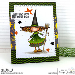 Stamping Bella WHIMSABELLA WITCH ELSPETH SPINDLEWICK