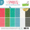 LAWN FAWN All The Sparkles Paper Pack 15x15m CON FOIL
