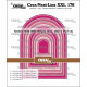 Crealies Crea-Nest-Lies XXL Dies No. 176 Arches with Little Stripes