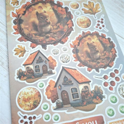 Studio Light Charming Autumn Die-cut Paper Elements
