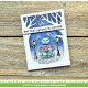 LAWN FAWN Caroling Mice Clear Stamps