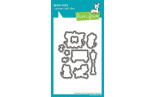 LAWN FAWN Caroling Mice Cuts