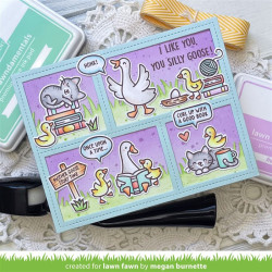 LAWN FAWN Cozy Cats Clear Stamps