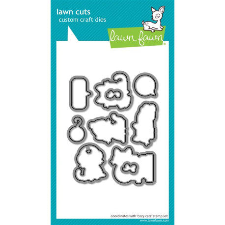LAWN FAWN Cozy Cats Cuts