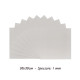 5 FOGLI Chipboard 1mm 30x30cm