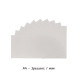 5 FOGLI Chipboard 1mm A4