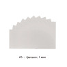 5 FOGLI Chipboard 1mm A4