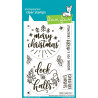 LAWN FAWN Big Messages: Christmas Clear Stamps