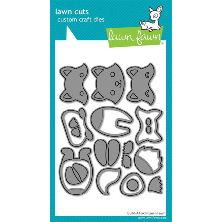 LAWN FAWN Build-A-Fox Cuts