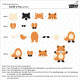 LAWN FAWN Build-A-Fox Cuts