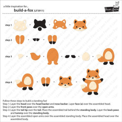 LAWN FAWN Build-A-Fox Cuts