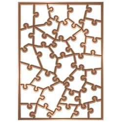 Gemini Abstract Jigsaw Multi Media Dies
