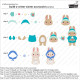 LAWN FAWN Build-a-Critter Winter Accessories Cuts