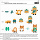 LAWN FAWN Build-a-Critter Winter Accessories Cuts