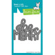 LAWN FAWN Giant Be Merry Cuts